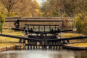 Rochdale Canal | Second Laneside Lock (55) and Slattocks Canal Bridge (67) | 15 April 2021