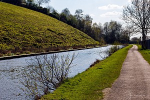 Rochdale Canal | Between Footbridge (52) and Lodge Bridge (53) | 18 April 2023