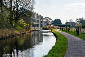 Rochdale Canal | Between Little Clegg Swing Bridge (54A) and Clegg Hall Bridge (55) | 18 April 2023