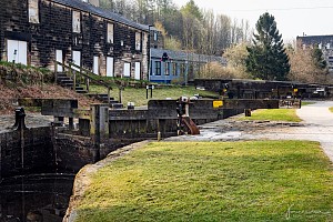 Rochdale Canal | Punchbowl Lock (40) and Punchbowl Bridge (43) | 20 April 2021