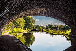 Rochdale Canal | Under Laneside Railway Bridge (68B) | 23 August 2021
