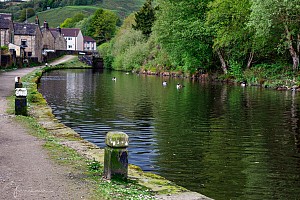 Rochdale Canal | Between Wadsworth Mill Lock (20) and Shade Lock (21) | 11 May 2023