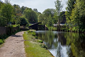 Rochdale Canal | Between Gauxholme Railway Bridge (31A) and Copperas House Bridge (32) | 13 May 2023