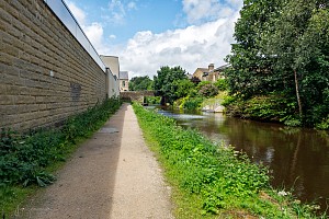 Rochdale Canal | Approaching White Lee Bridge (11) | 16 July 2023