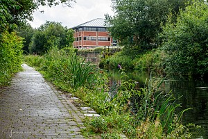 Rochdale Canal | Between Causeway Bridge (76) and Broadway Bridge (76A)  | 22 August 2023