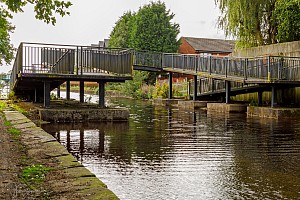 Rochdale Canal | Flash Street Footbridge (80A) | 29 August 2023
