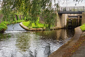 Rochdale Canal | Looking back at Shears Lock (71) | 17 September 2023