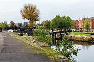 Rochdale Canal | Coalpit Lower Lock (80) | 4 October 2023