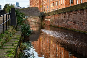 Rochdale Canal | New Islington Footbridge | 7 October 2023